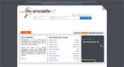 Desktop Screenshot of die-anwaelte.ch