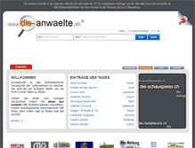 Tablet Screenshot of die-anwaelte.ch